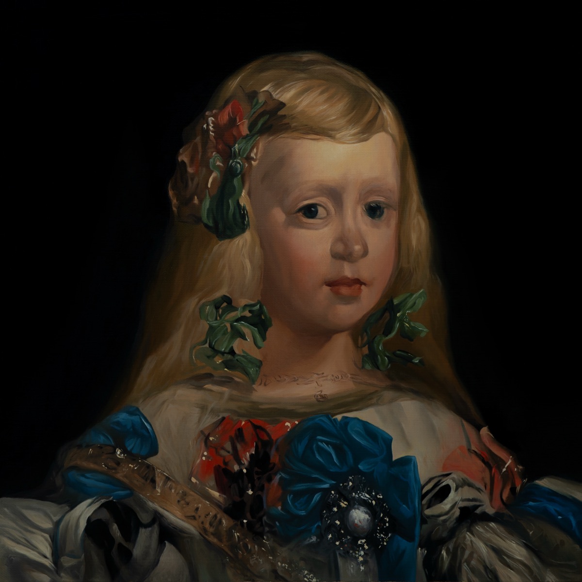Infanta Margarita Teresa No. 1, 2024, oil on canvas by Seongkeun Park.