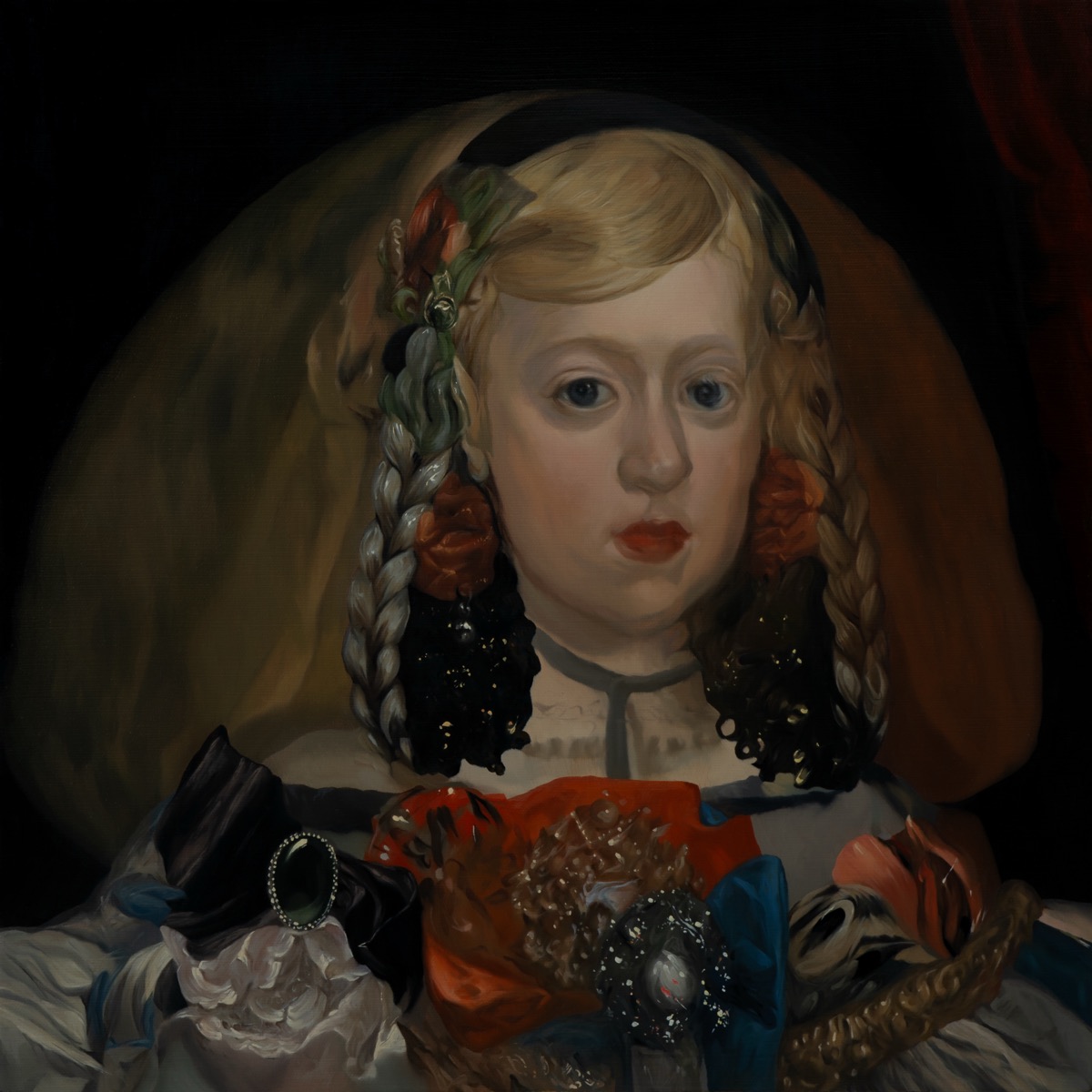 Infanta Margarita Teresa No. 3, 2024, oil on canvas by Seongkeun Park.